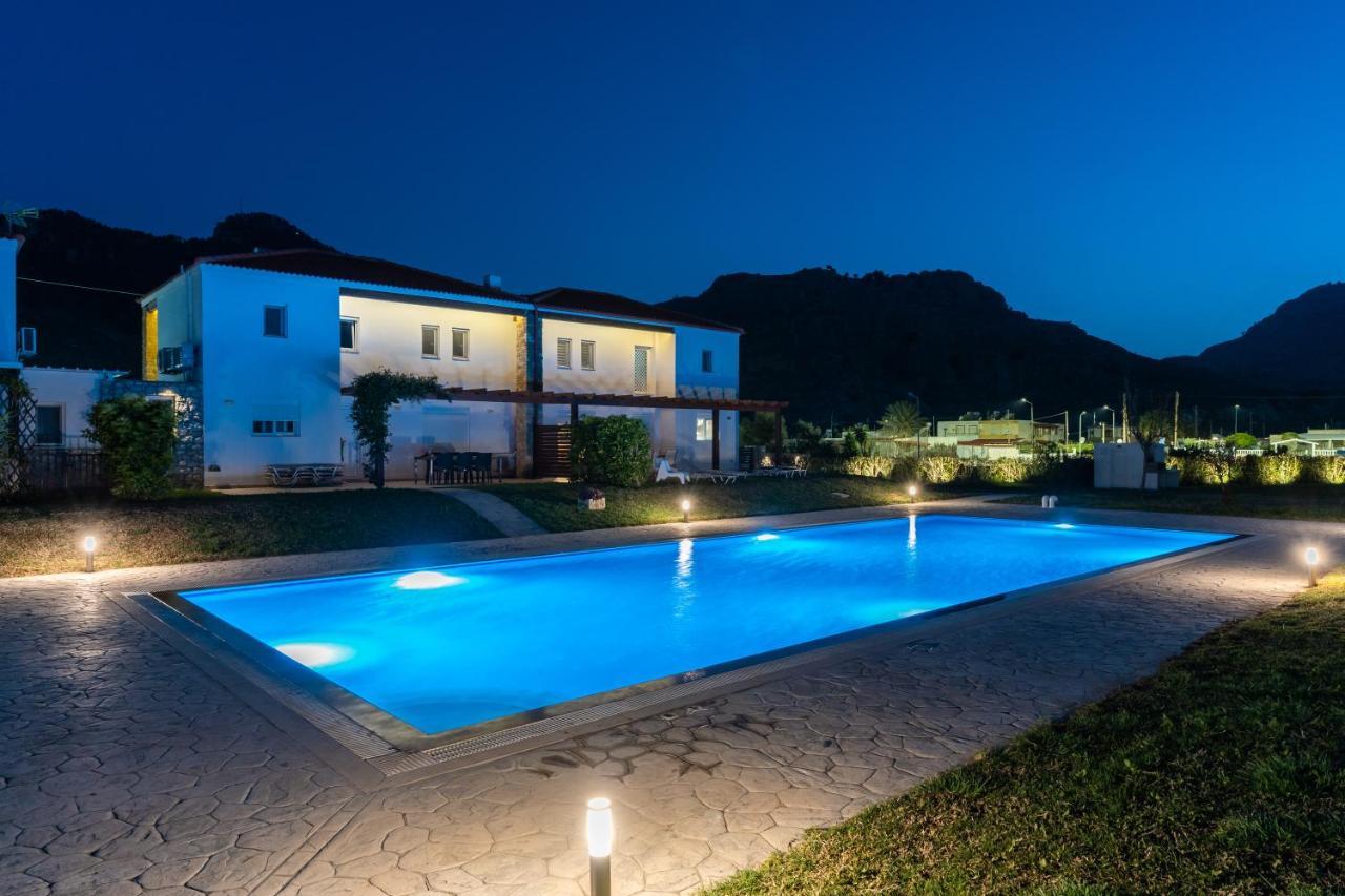 Villa Christalia Kolymbia Esterno foto